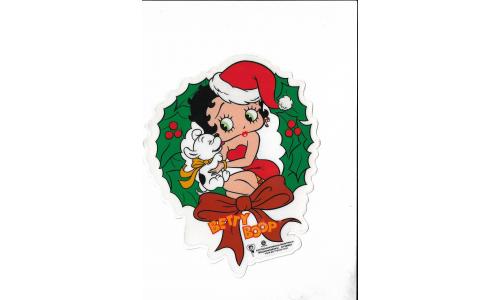 Adesivo Betty Boop Natal